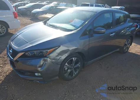 2021 Nissan Leaf Sv Plus 62 Kwh from USA, damaged, VIN 1N4BZ1CV6MC556531